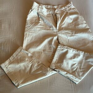 OAK + FORT Cotton twill pant